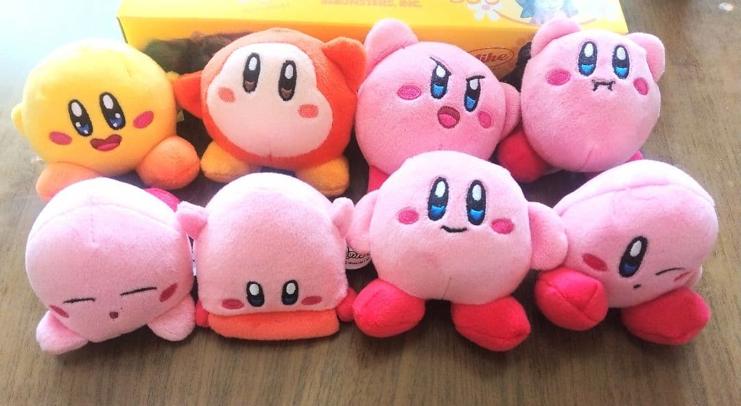 ハッピーセットカービィコンプリートしました！ マック“ハッピーセット”に「星のカービィ」初登場！ 手のひらサイズの