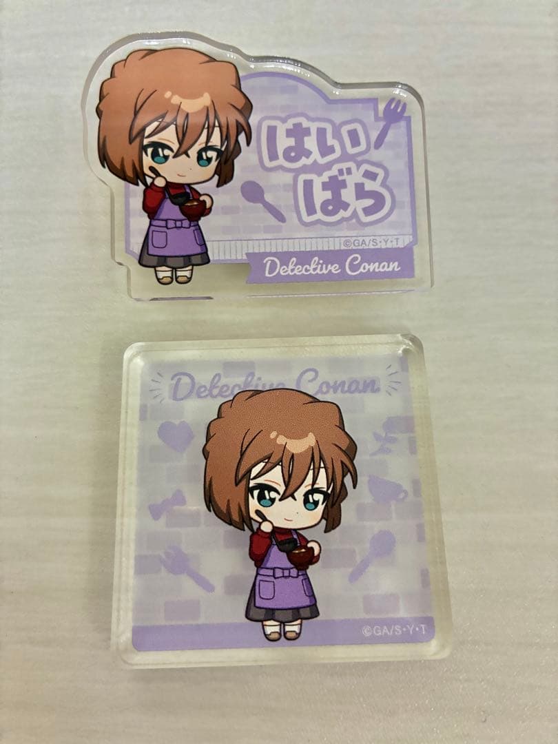 名探偵コナン ミニキャラキッチン お名前バッジ アクリルブロック 灰原