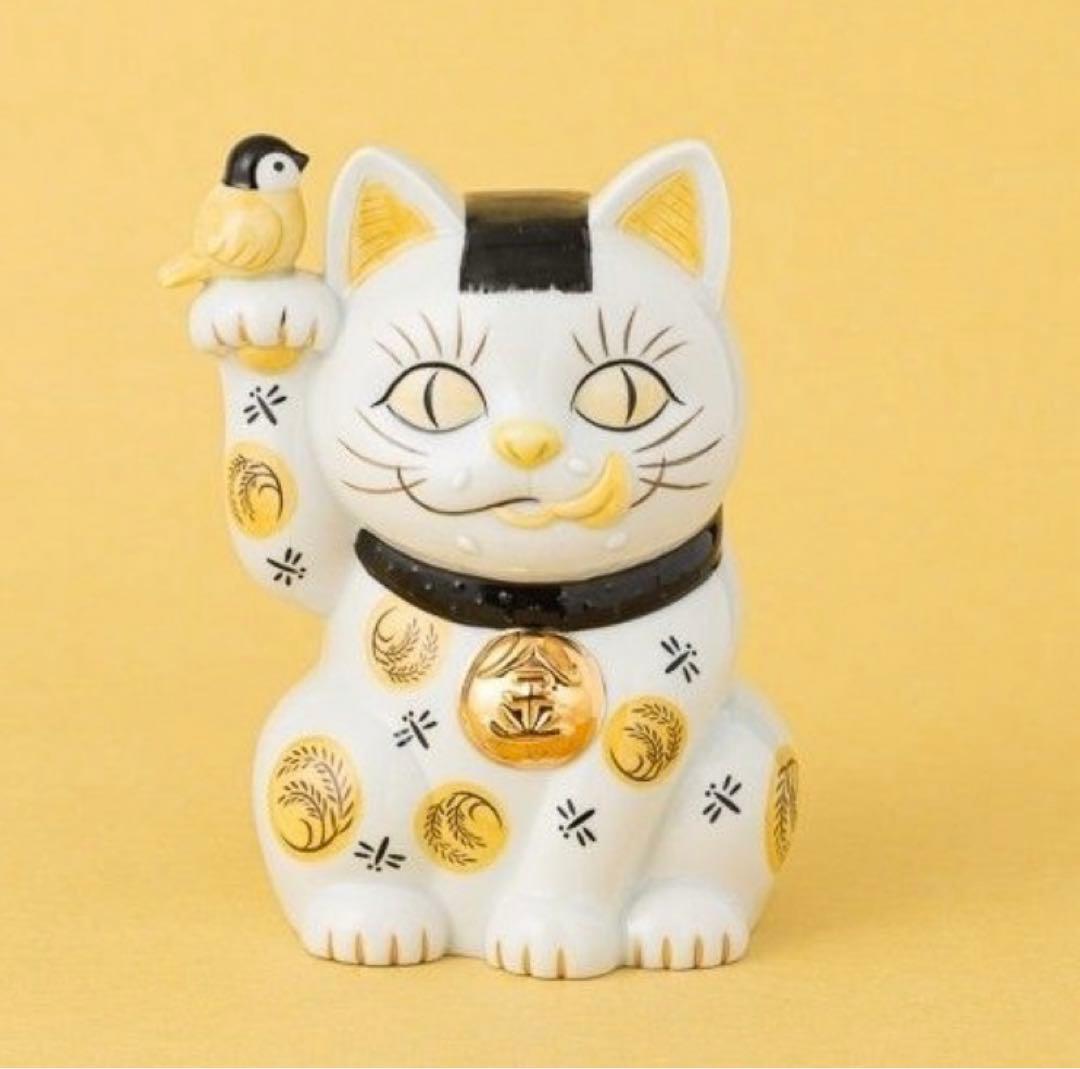完売品】 AKOMEYA 石黒亜矢子 コラボ 招き猫 貯金箱 瀬戸焼 - メルカリ
