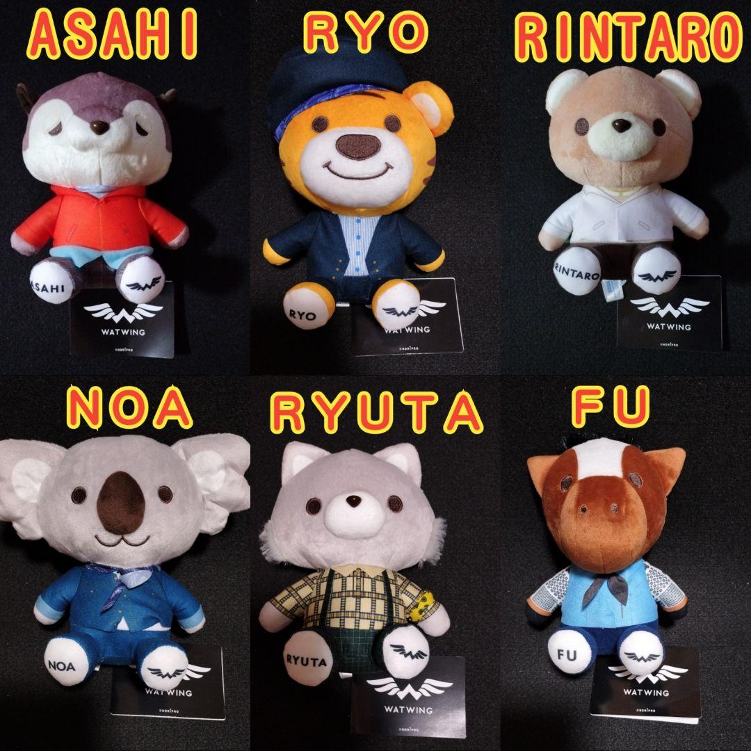 WATWING ANIMAL COORDY ワトウィン ぬいぐるみ 6個セット - メルカリ