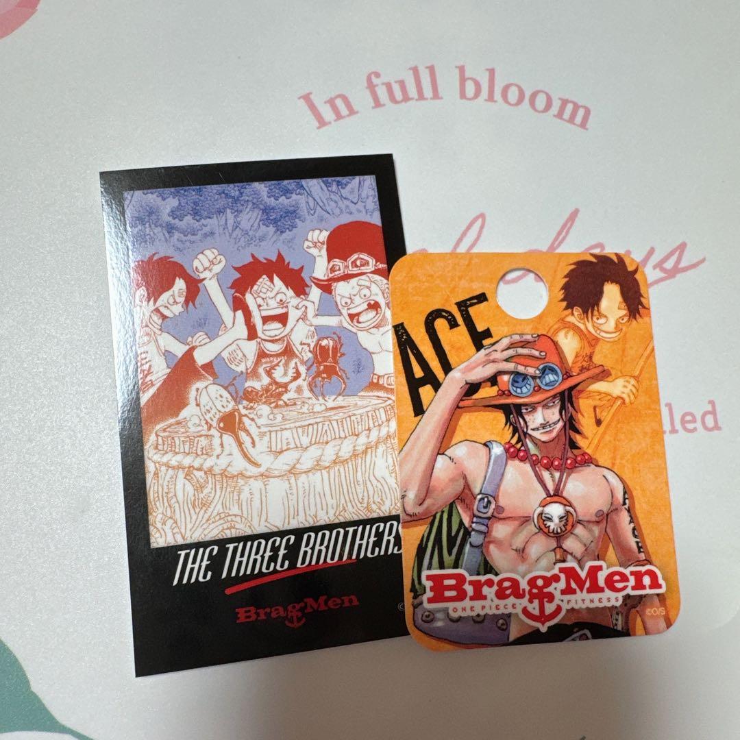 ONEPIECE ワンピース BragMen チェキ風カード 三兄弟 - メルカリ