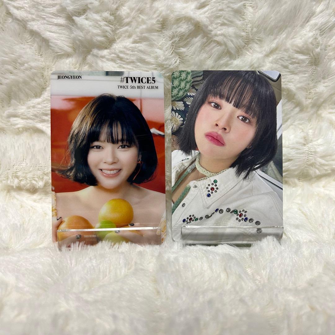 TWICE 5th Best Album トレカ クリアトレカ ジョンヨン - メルカリ
