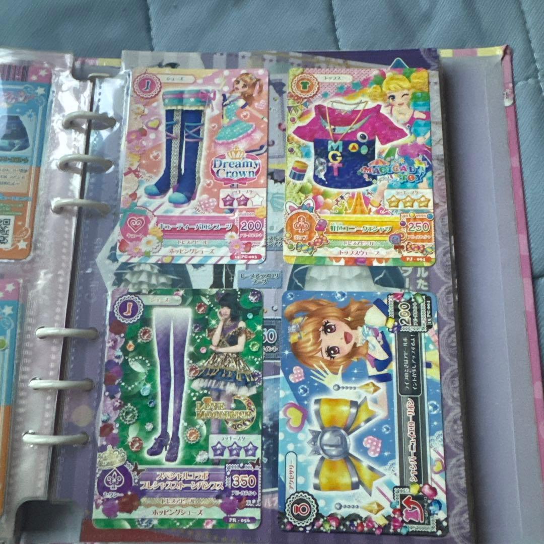 アイカツ 公式バインダー 初期 カード92枚付き - メルカリ