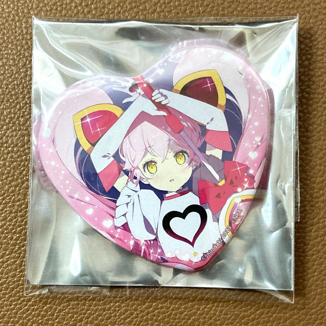 コンパス リリカ ハート形 缶バッジ - メルカリ