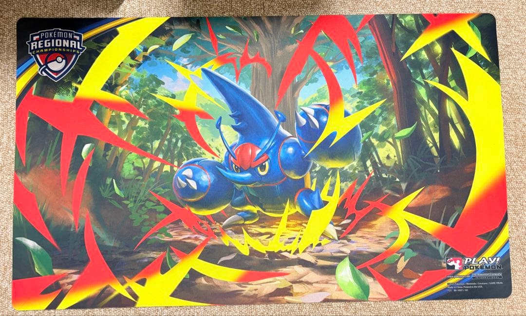 メガヘラクロス ポケモンカード リージョナル プレイマット - メルカリ