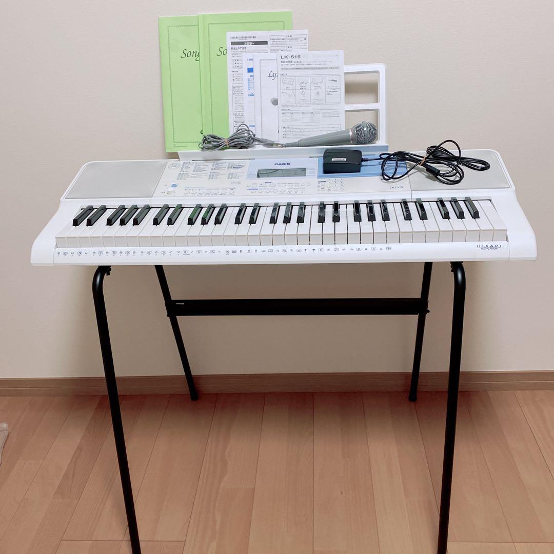 CASIO カシオ LK-515 キーボード 電子ピアノ 光ナビゲーションボード LK-515 | CASIO