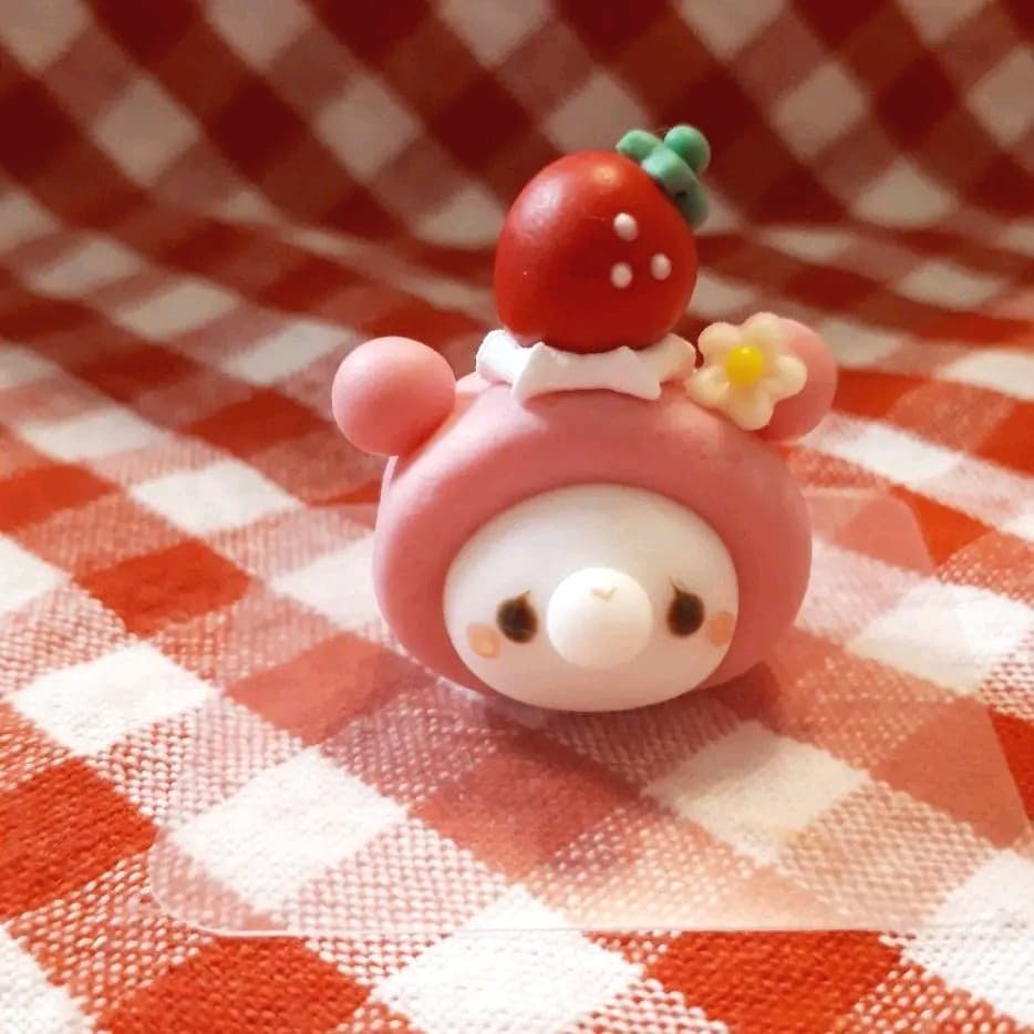 くまロールケーキ♪苺付き ヤナギムラのしろくまロールケーキ【通販】癒されスイーツ！ミルク