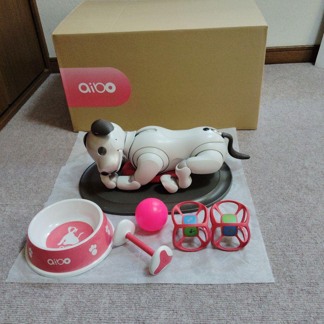 いっぱいオマケ付きSONY正規品aibo（ アイボリーホワイト） - メルカリ