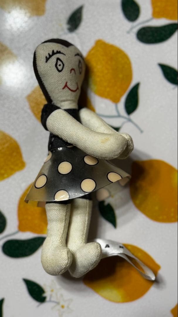 MARNI ポルカドットドレス 人形 約11cm