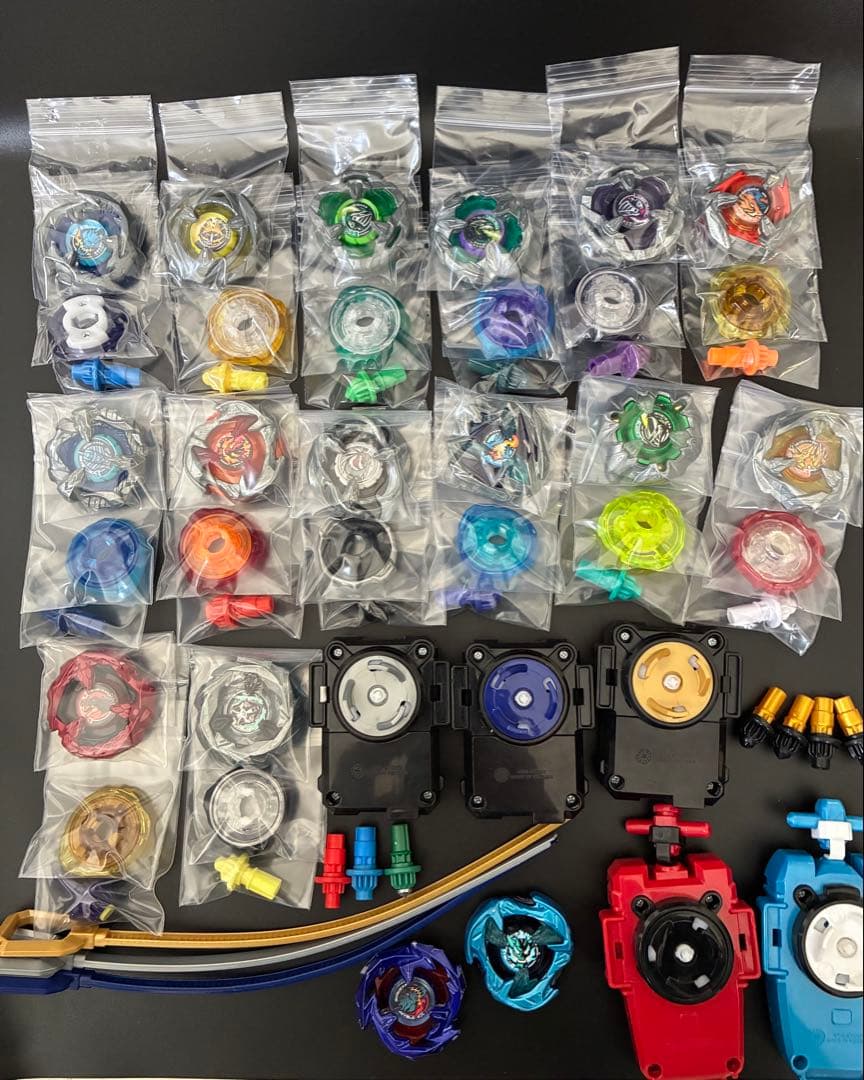 ベイブレードXセット 多数のパーツ付き　中古品 ベイブレードxセット（色：マルチカラー）のおすすめ人気商品一覧 通販