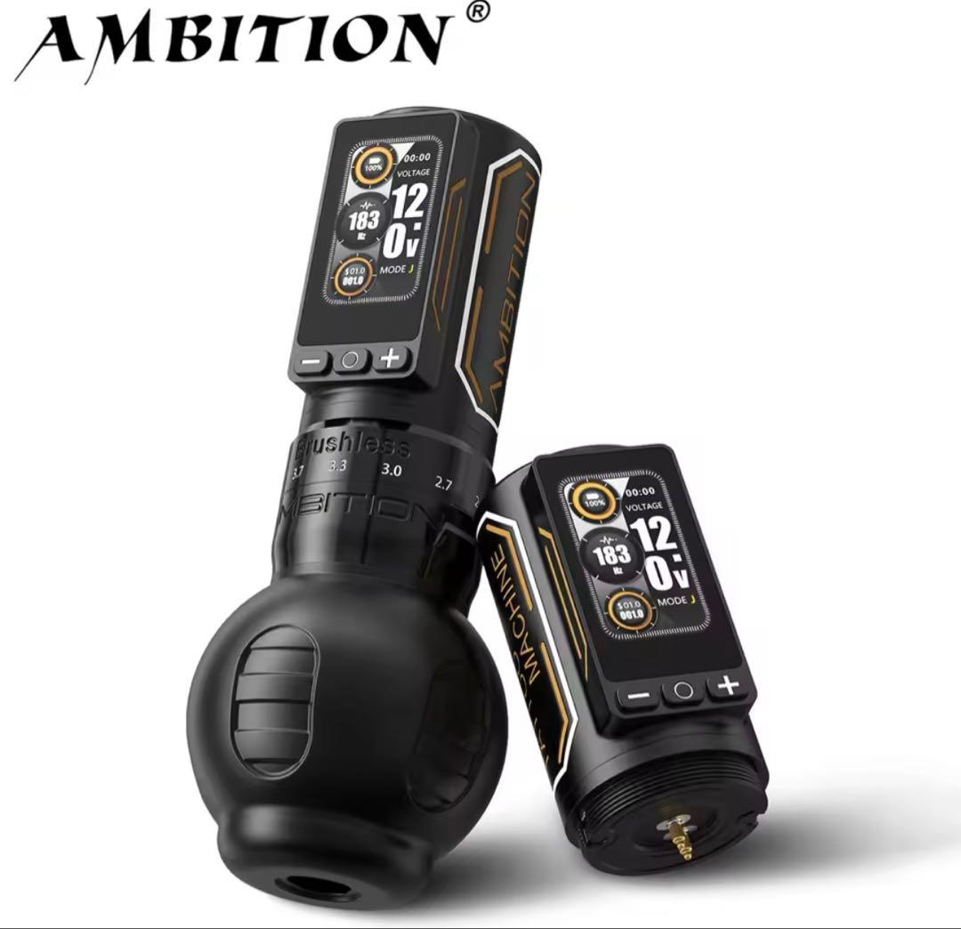 Ambition Ninja Max 280 ワイヤレスタトゥーマシン - メルカリ
