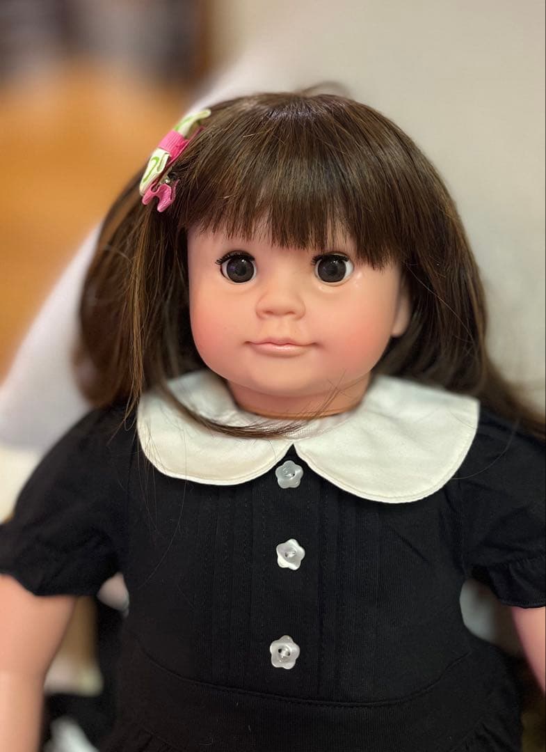 桃色花子 58cm 人形　訳あり