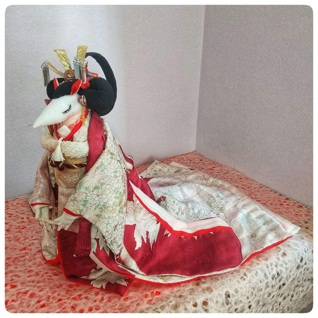 ちりめん細工 狐の花嫁 - メルカリ
