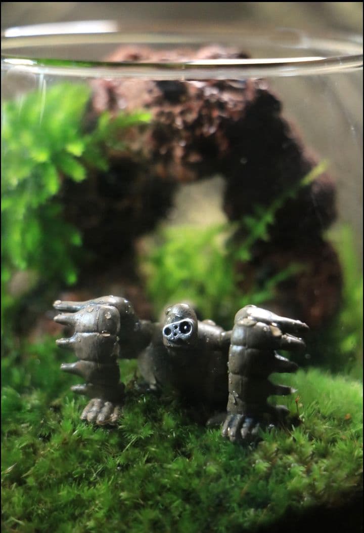 苔テラリウム ロボット兵 シングル、ダブル、トリプルセット心癒す