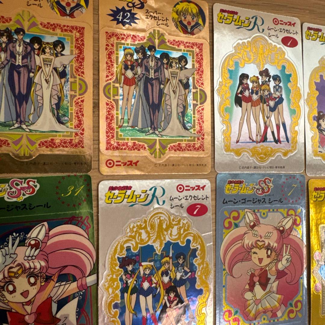 セーラームーン ニッスイ シール まとめ売り【5466 - メルカリ