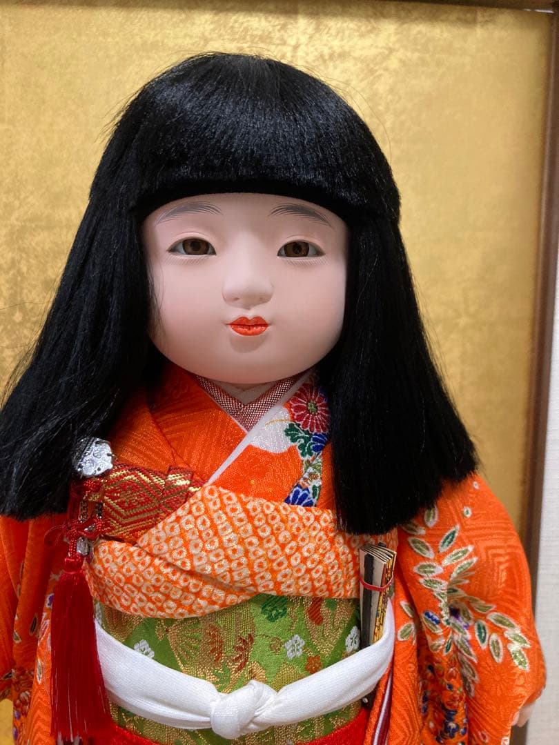 値下げ 美品 市松人形 日本人形 昭和レトロ - メルカリ