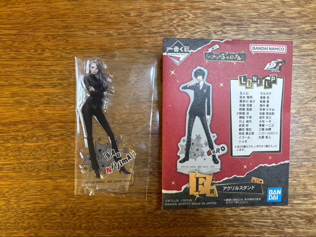 一番くじ ペルソナ5 新島 冴 F賞 アクリルスタンド - メルカリ