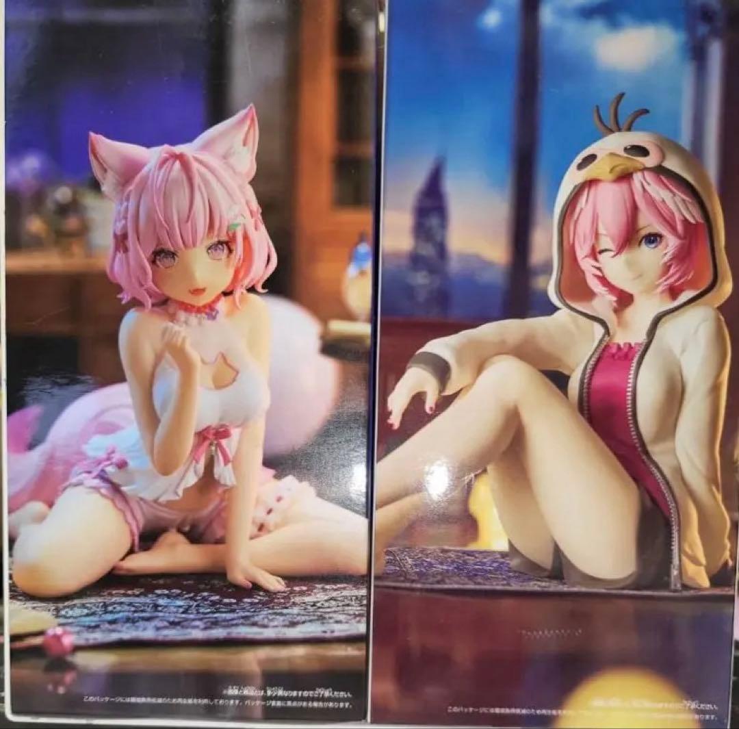 ホロライブ Relax time 博衣こより 鷹嶺ルイ フィギュア 2種セット