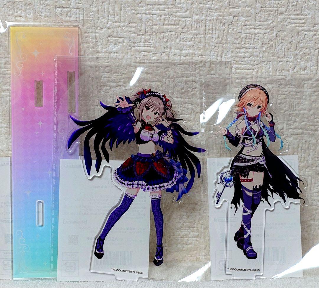 公式アクリルプレート 神崎蘭子 二宮飛鳥 デレステ 10th 千秋楽ver