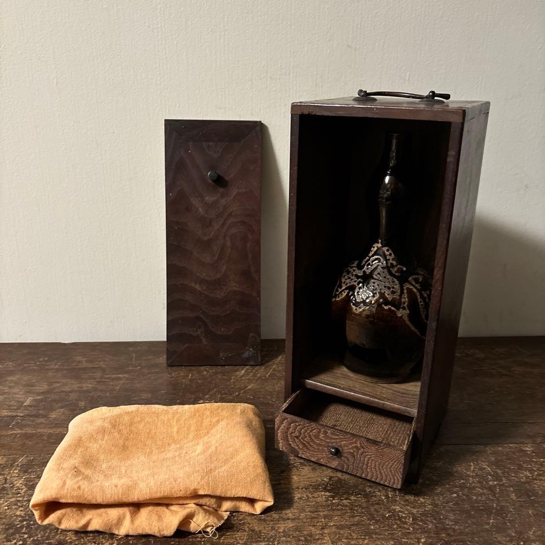 時代徳利 花入 古瀬戸 越中瀬戸 アンティーク 古美術 古伊万里 茶道具