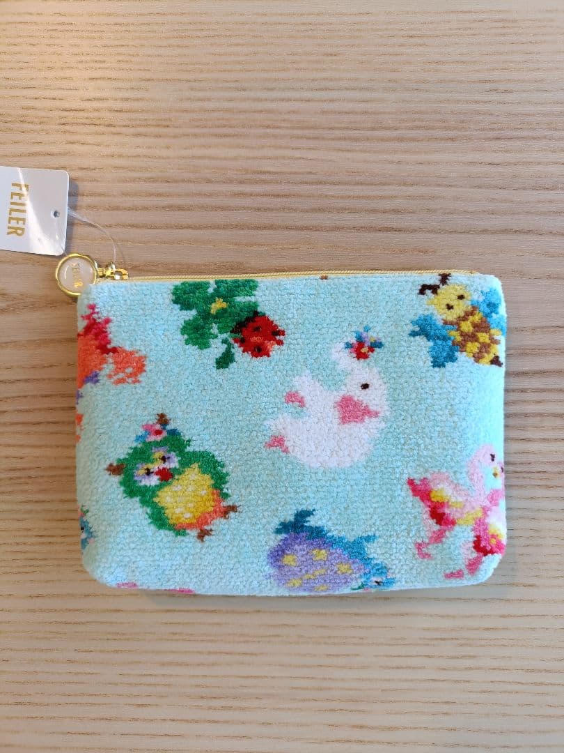 新品未使用】FEILER×神崎恵さん ポーチ ペールグリーン - メルカリ