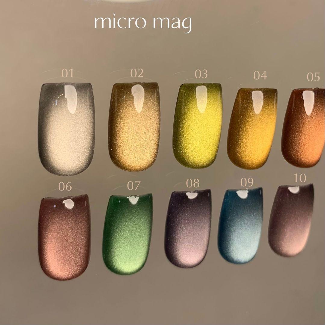CLETO micro mag クレト ミクロマグ 10色セット 全色 楽天市場】クレト CLETO ミクロマグ 全10色 7g 01~10 さとうりえ先生