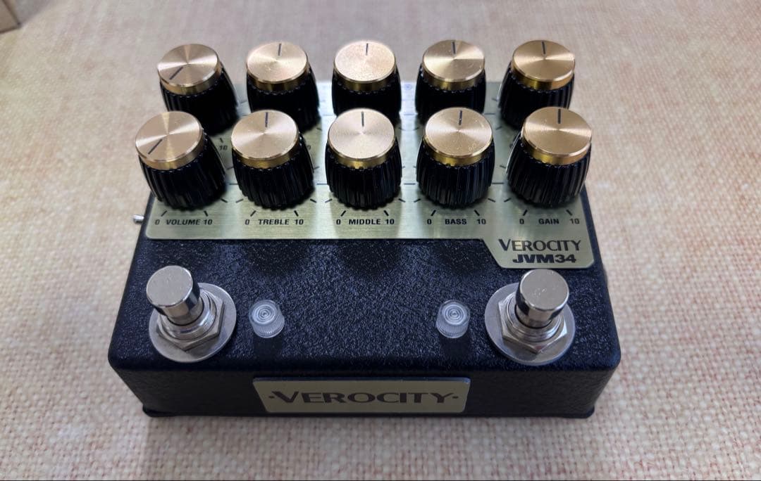 ギター verocity Effects JVM34 VeroCity Effects Pedals JVM34 ｜イケベ楽器店オンラインストア