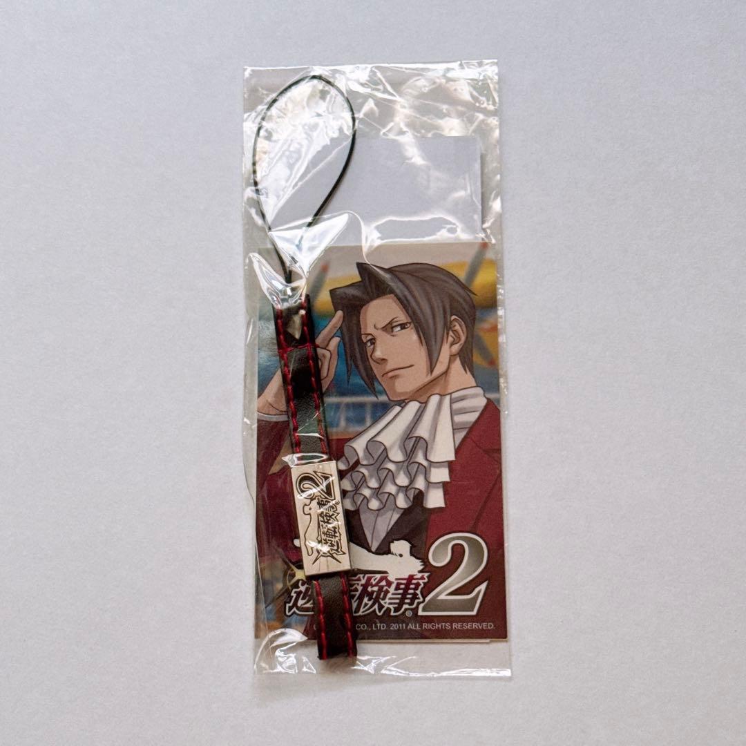 逆転裁判 御剣怜侍 ストラップ シール ステッカー 逆転検事 TSUTAYA 逆転裁判」 グッズをご紹介！ □B-SIDE LABELステッカー 逆転裁判 「成