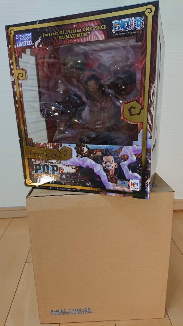モンキーDルフィー弾む男[ギア4 ]ONE PIECE SA-MAXIMUM P.O.P “SA-MAXIMUM” モンキー・D・ルフィ ギア “4”「弾む男