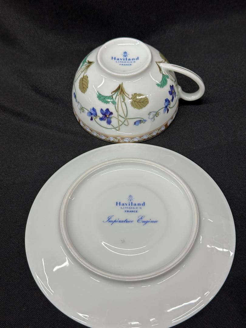 ②【美品】Haviland LIMOGES アンペラトリス C&S スミレ - メルカリ