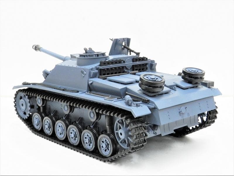 技術基準適合証明済 ヘンロン 1/16 ドイツ陸軍 III号突撃砲 F8型