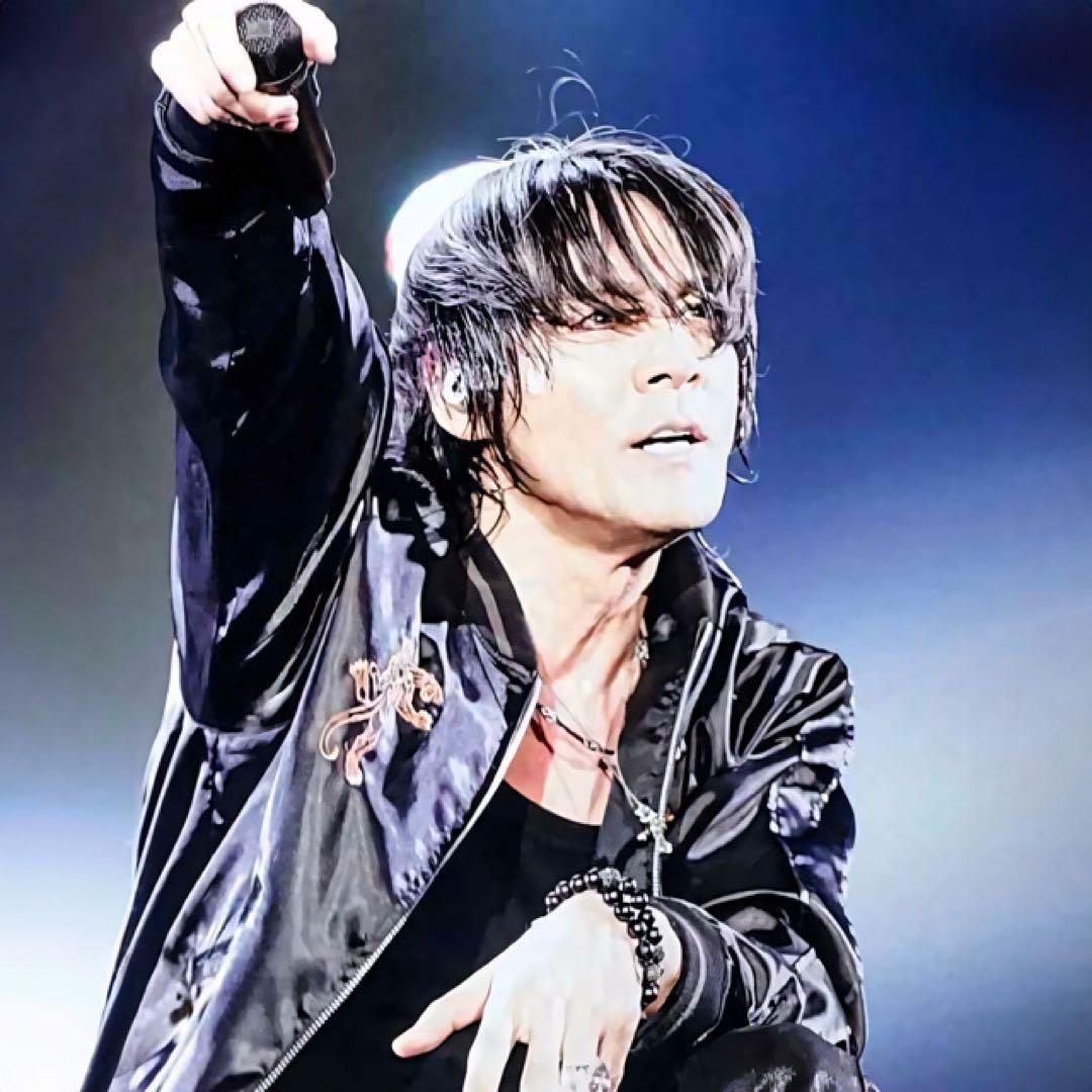 入手困難】氷室京介 LAST GIGS スカジャン ブルゾン Mサイズ - メルカリ
