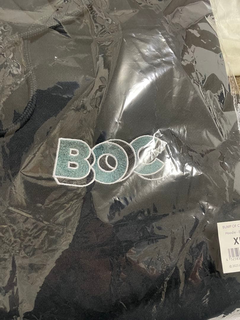 BUMP OF CHICKEN BOC ブラック パーカー XLサイズ BOC Logo Hoodie