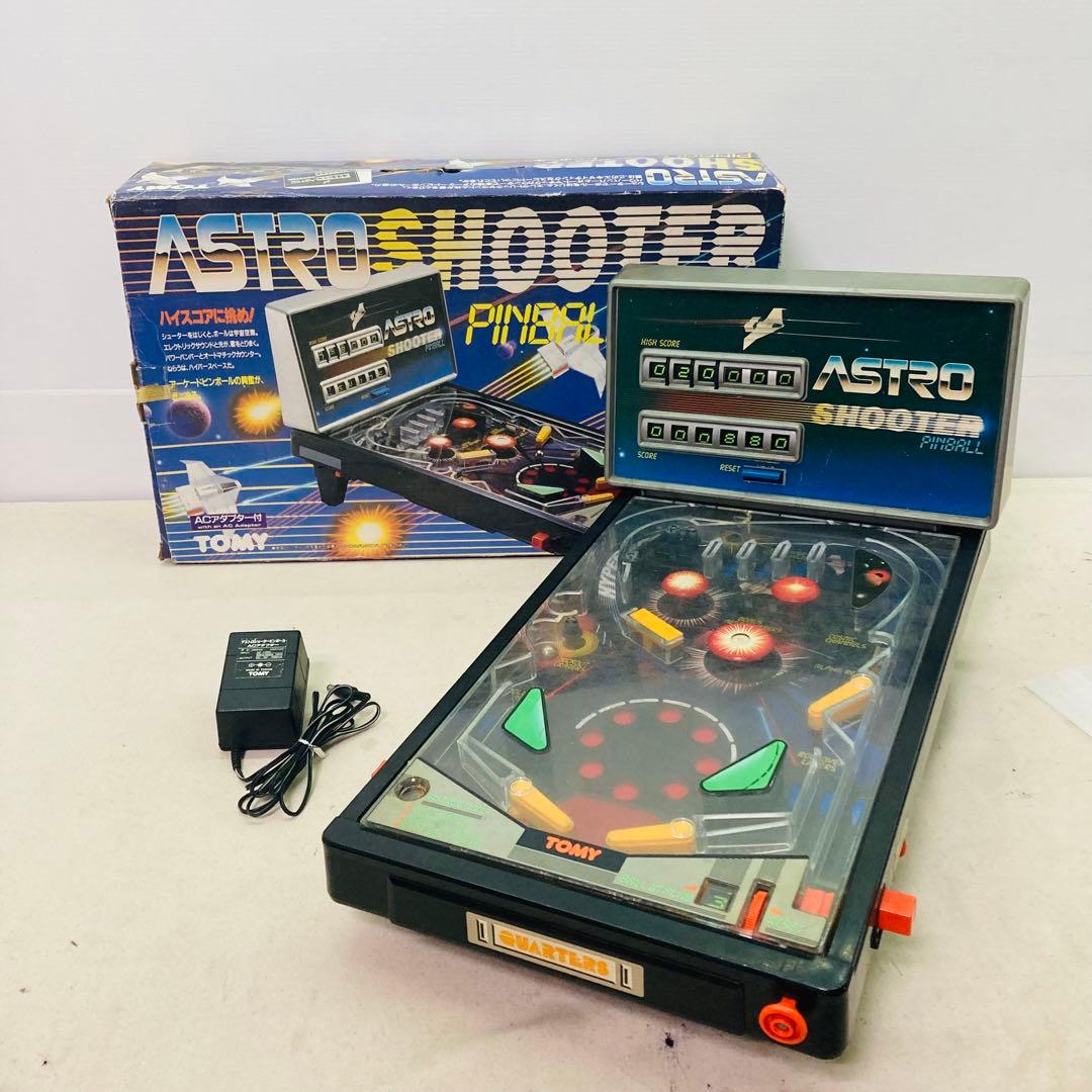レトロゲーム】TOMY トミー アストロシューター ピンボール 1988年