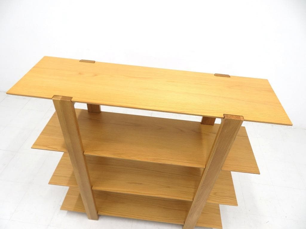 展示品 関家具 ノーウェアライクホーム オーク材 飾り棚 サイドボード