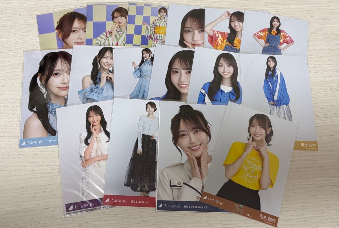 乃木坂46 生写真 弓木奈於 まとめ売り 16枚 - メルカリ