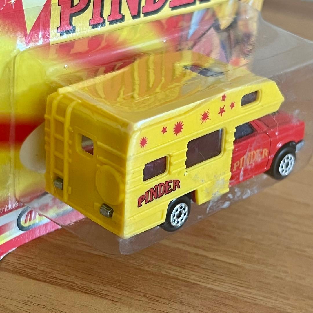 美品】マジョレット pinder ピエロ キャンピングカー 赤 - メルカリ