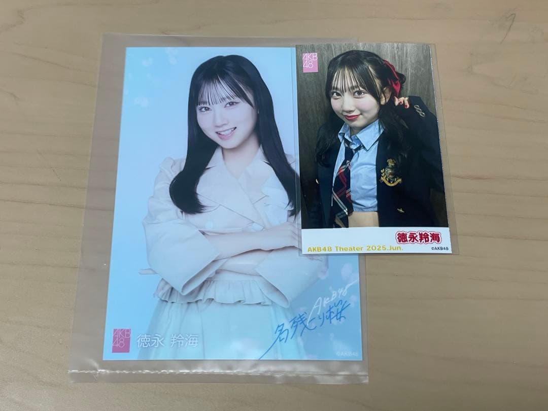 AKB48 徳永羚海まとめ 名残り桜 劇場チェキ - メルカリ