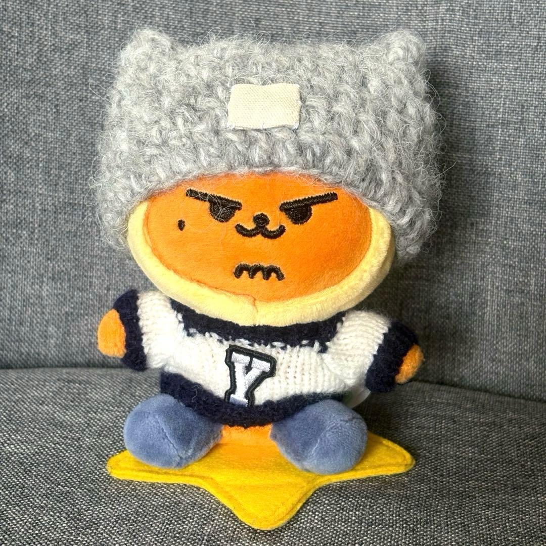 プルバトゥ ファンチュン ヨンジュン着用 猫耳ニット帽 ニット帽 ぬい