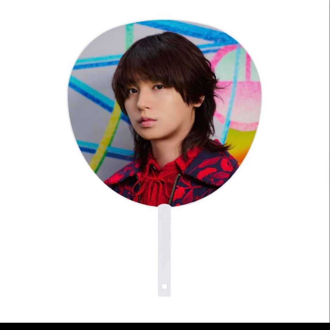 伊野尾慧ジャンボうちわ Hey! Say！ JUMP 2024-2025 H+ - メルカリ
