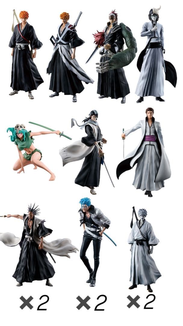 【新品未開封】BLEACH一番くじまとめ売り　13点 BLEACH 阿散井恋次 一番くじ フィギュア まとめ売り - メルカリ