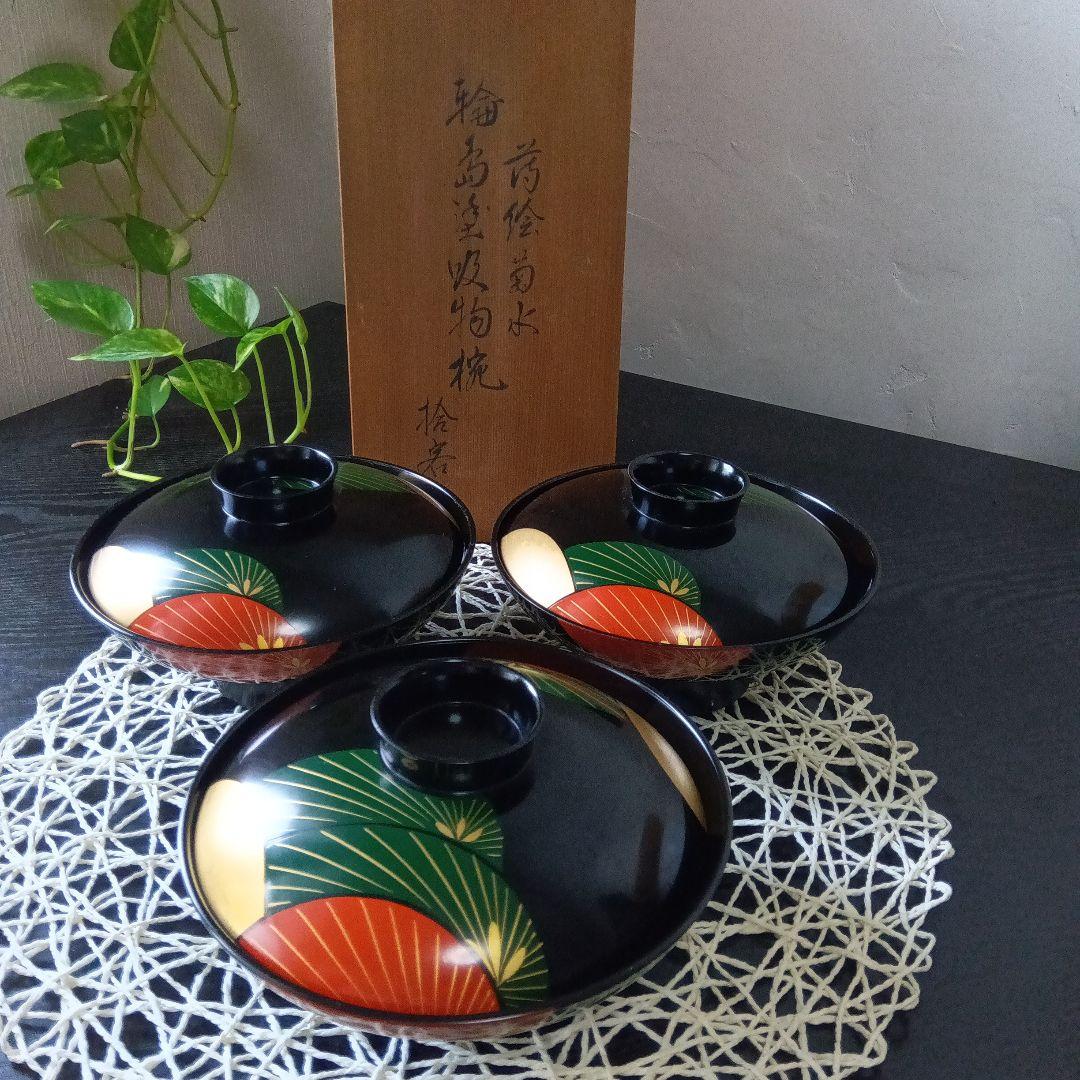 輪島塗漆器 3個セット 和風模様 幾重にも塗り重ねられた漆と装飾が美しい！輪島塗の魅力を徹底解説