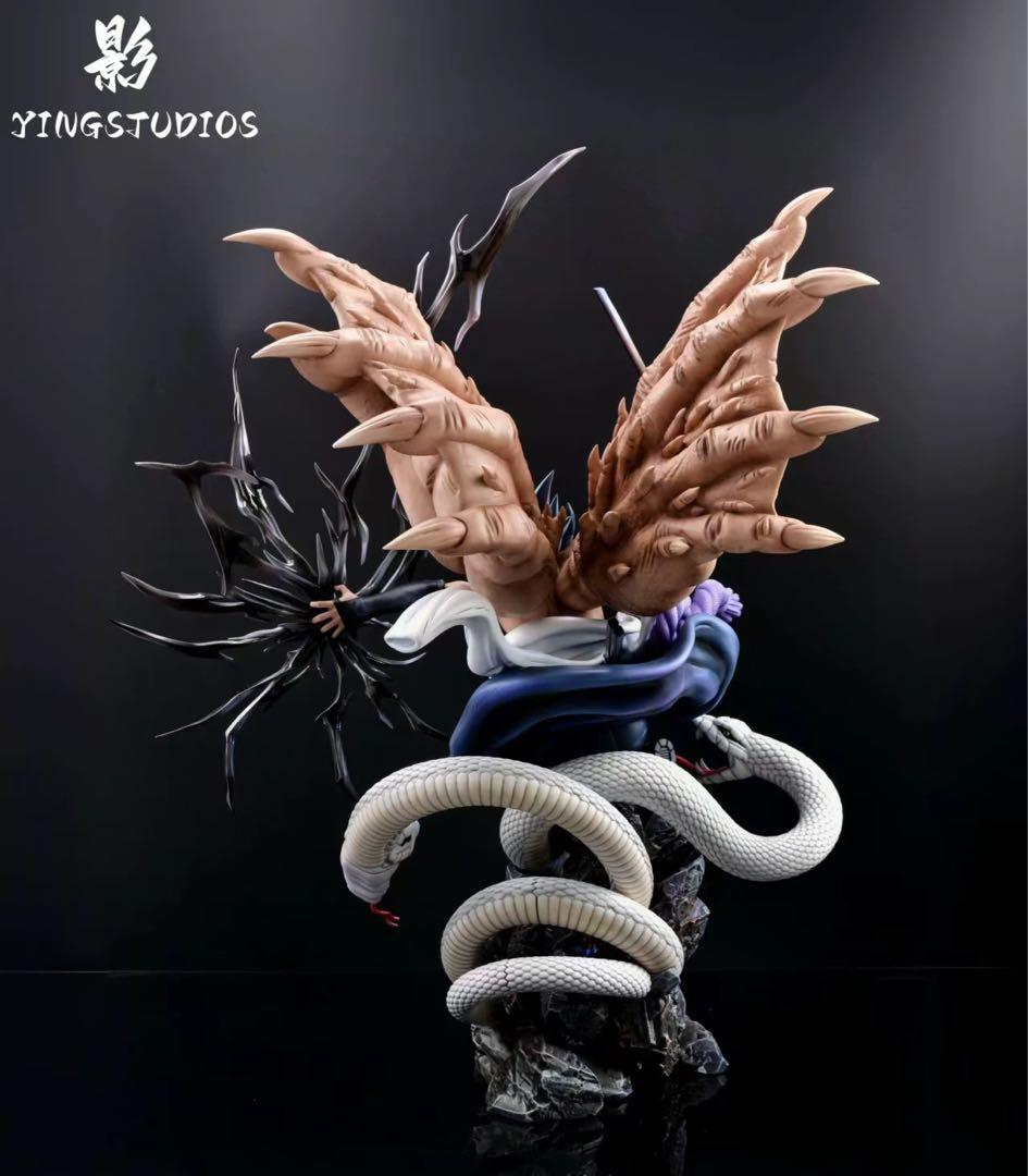 NARUTO -ナルト- サスケ【日の呪印】フィギュアガレージキット1/8