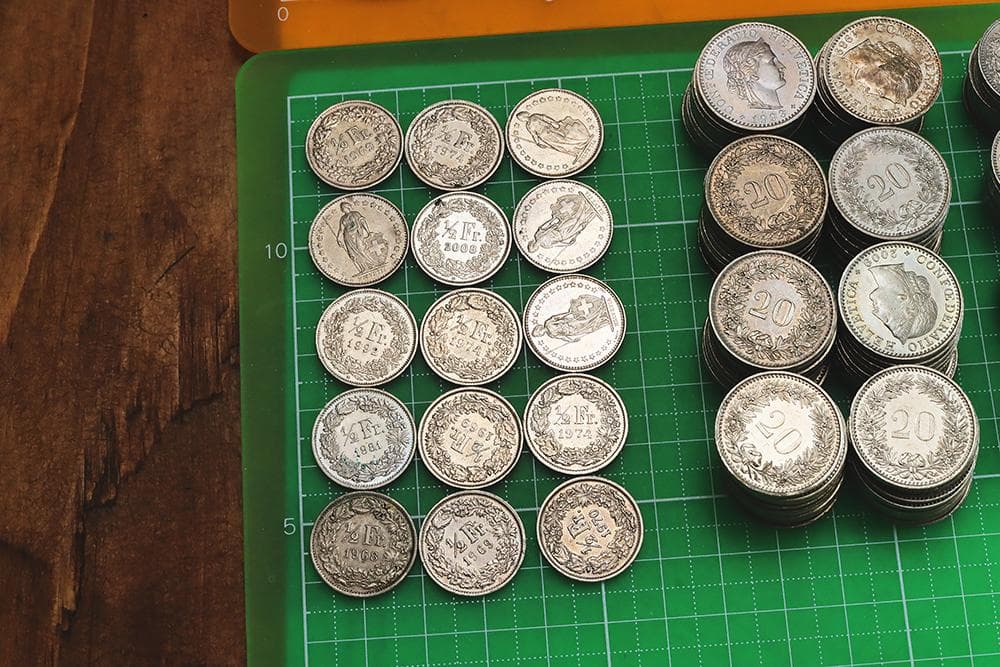 a099 スイス コイン 硬貨 貨幣 99スイスフラン コレクション - メルカリ