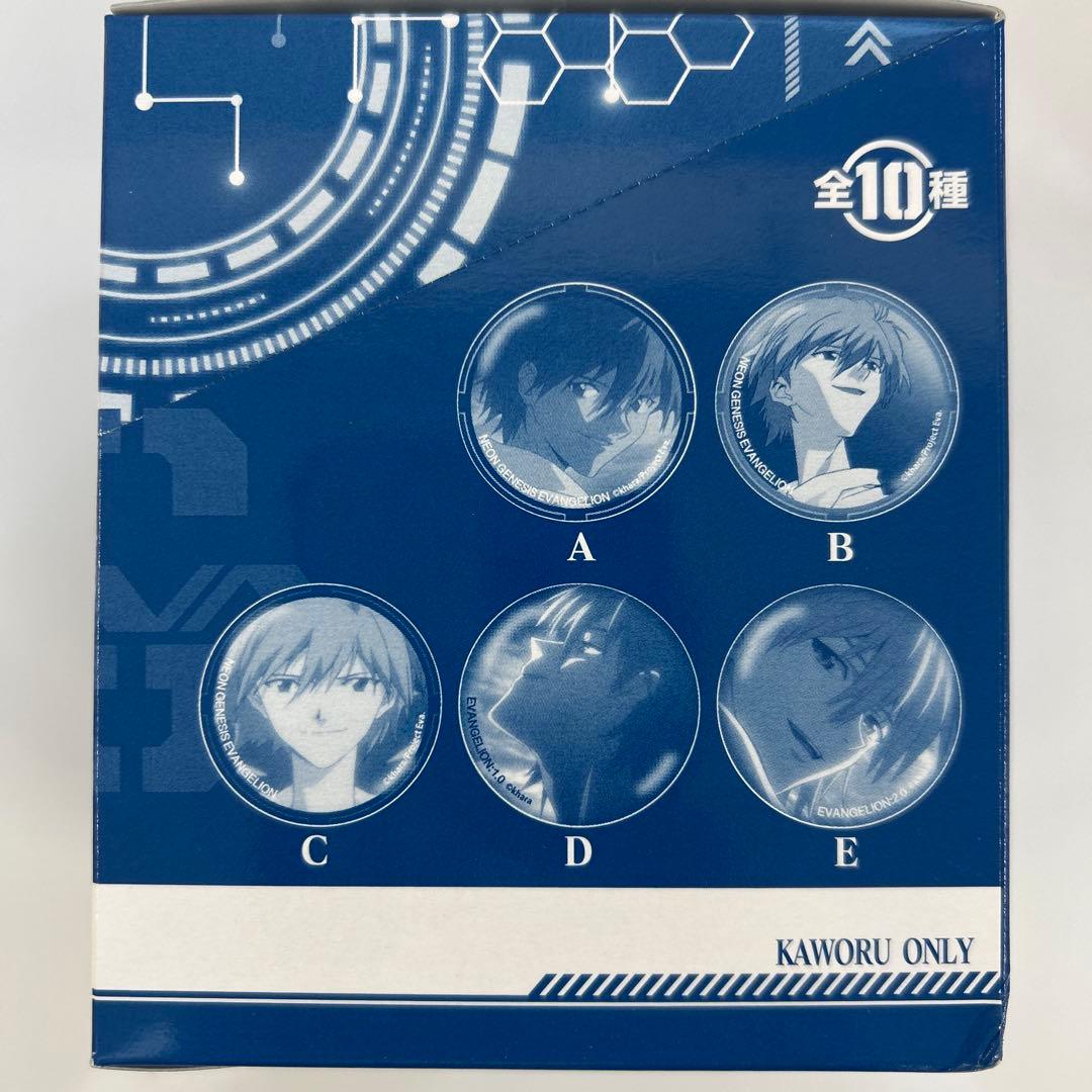 EVA STORE オリジナルアスカ、カヲル缶バッジBOX+タロットカード