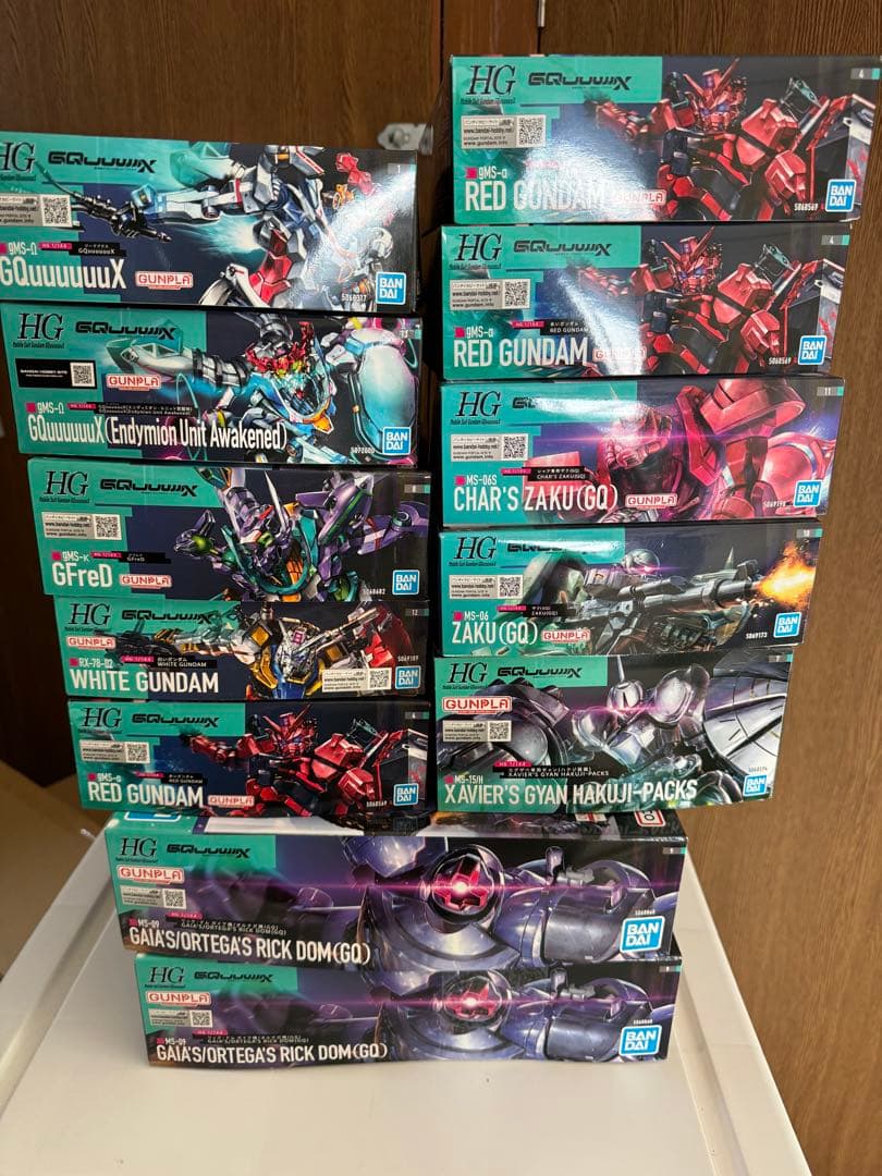 GQuuuuuuXガンプラまとめ売り12体 - メルカリ
