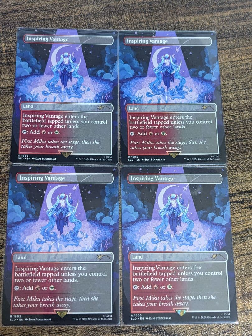 MTG 感動的な眺望所 4枚セット 初音ミク 英語版 Non-Foil | Shop at