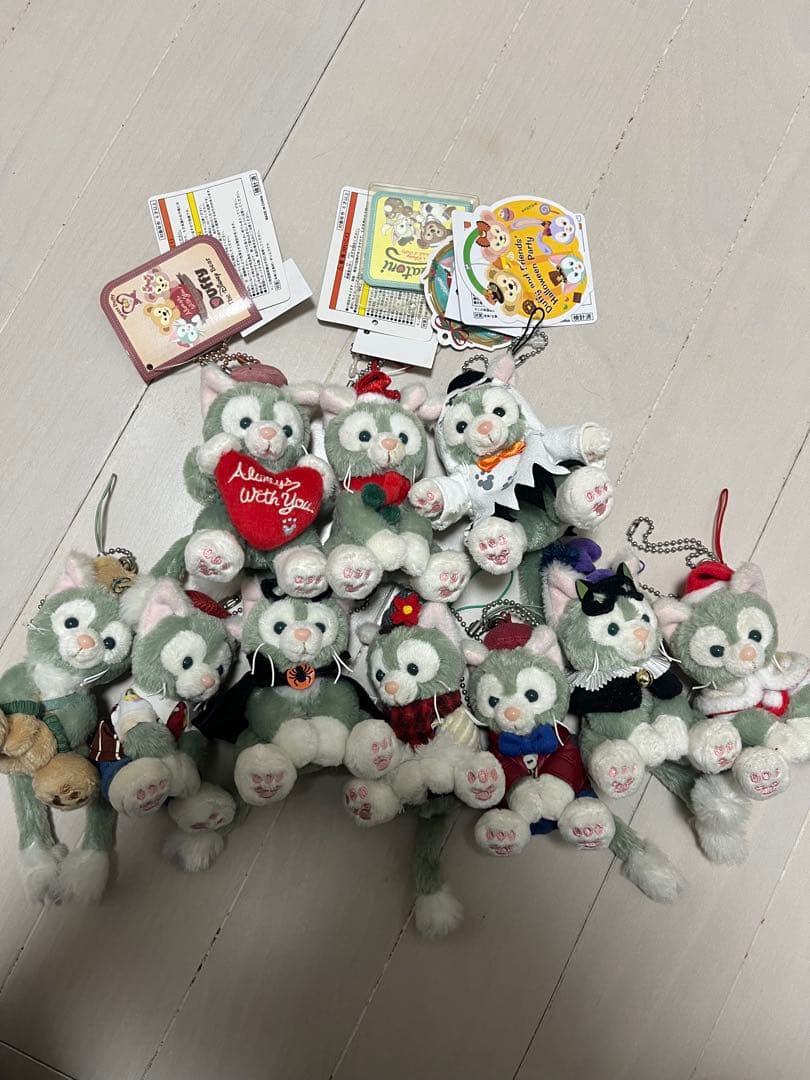 ジェラトーニ ぬいぐるみストラップ 10体セット バラ売り不可 まとめ