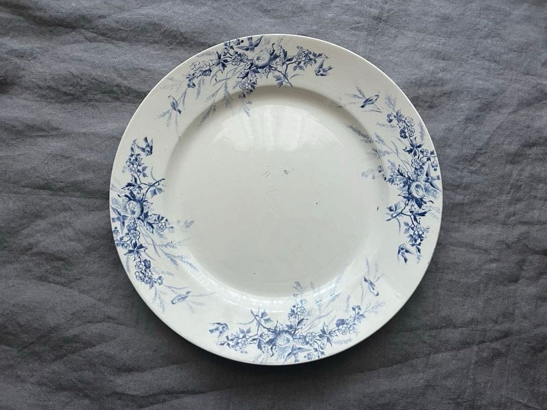＊希少＊ 大皿 Creil et Montereau LINOTTE リノット 希少＊ 大皿 Creil et Montereau LINOTTE リノット - メルカリ