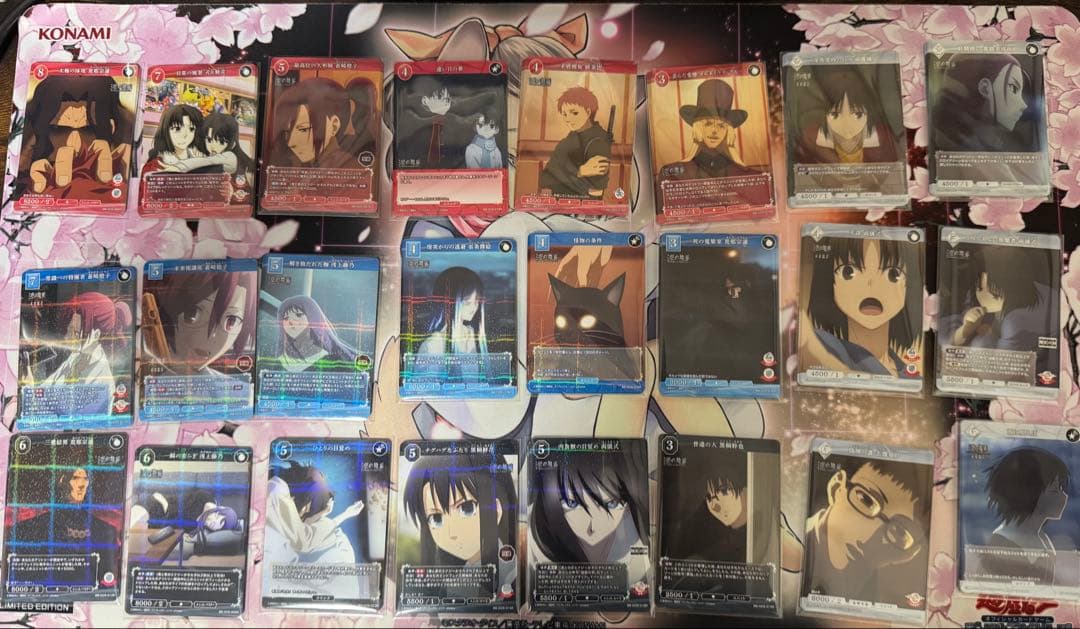空の境界ビルディバイドブライトまとめ売り R,N4コン T各種一枚ずつ計